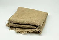 Мешочная ткань, мешковина льняная плотность 380гр/кв.м, ширина 106см, МИНИМАЛЬНЫЙ ЗАКАЗ - 10 метров