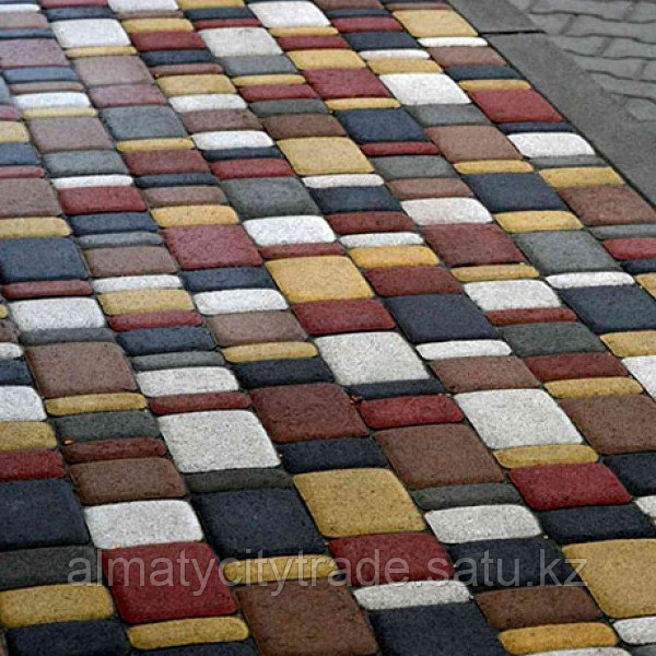 Тротуарная плитка «Старый город» (Цветная) - фото 1 - id-p98174022