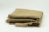 Мешочная ткань, мешковина джутовая, плотность - 380гр/кв.м, ширина 106см, МИНИМАЛЬНЫЙ ЗАКАЗ - 10 МЕТРОВ