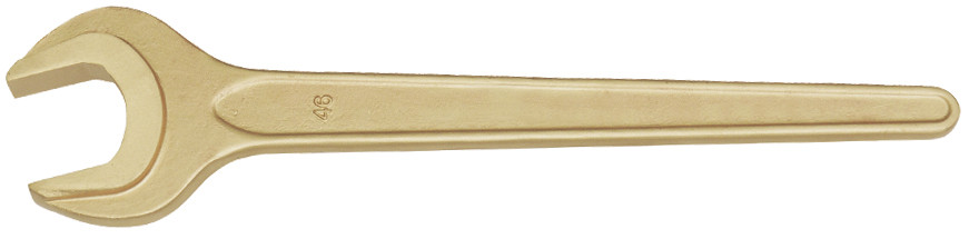 Рожковый ключ искробезопасный односторонний 12 мм - фото 1 - id-p98178465