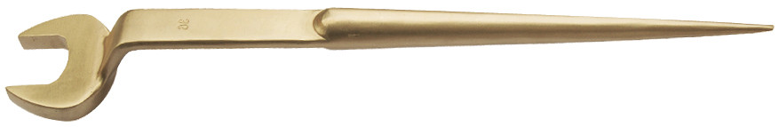 Рожковый ключ искробезопасный под усилитель изогнутый (монтажный) 22 мм - фото 1 - id-p98178644
