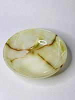 Тарелка из натурального камня оникс, фото 1