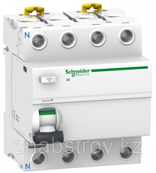 Выкл Диф. тока iID (4ф) 63A (100мA) A-ТИП Schneider Electric