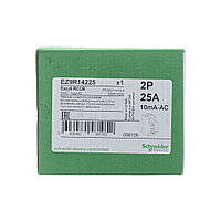 R14225 УЗО EZ9 (2ф) 25А (10мА) Schneider Electric