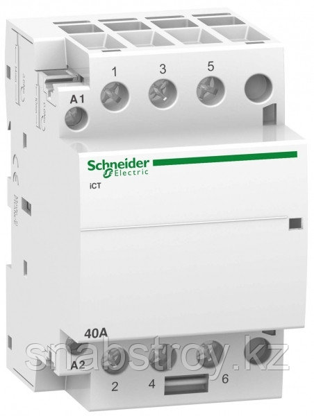 Модульный контактор iCT40A 3НО 220/240В АС 50ГЦ Schneider Electric