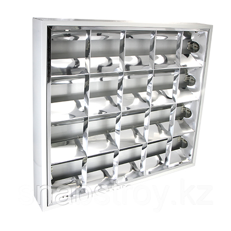 LED ДВО RASTR 4x9W 617х595х70 IP20 MEGALIGHT (2) (лампы приобретаются отдельно), фото 1