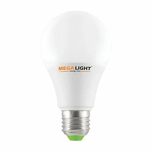 LED ЛАМПА A60 "Standart"   9W 810Lm 230V 6500K E27 MEGALIGHT (100)