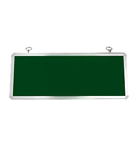 LED ДБА EXIT без пиктограммы (зеленый) 3W 357x25x145 (батарея 1,5 часа) MEGALIGHT (20)