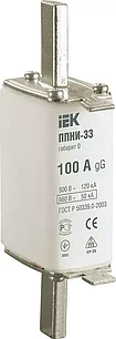 Предохранитель ППНИ-33  (100А) IEK габарит 0 (72)