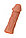 Реалистичная насадка на член Kokos Extreme Sleeve 05 размер M, 14.7 см, фото 4