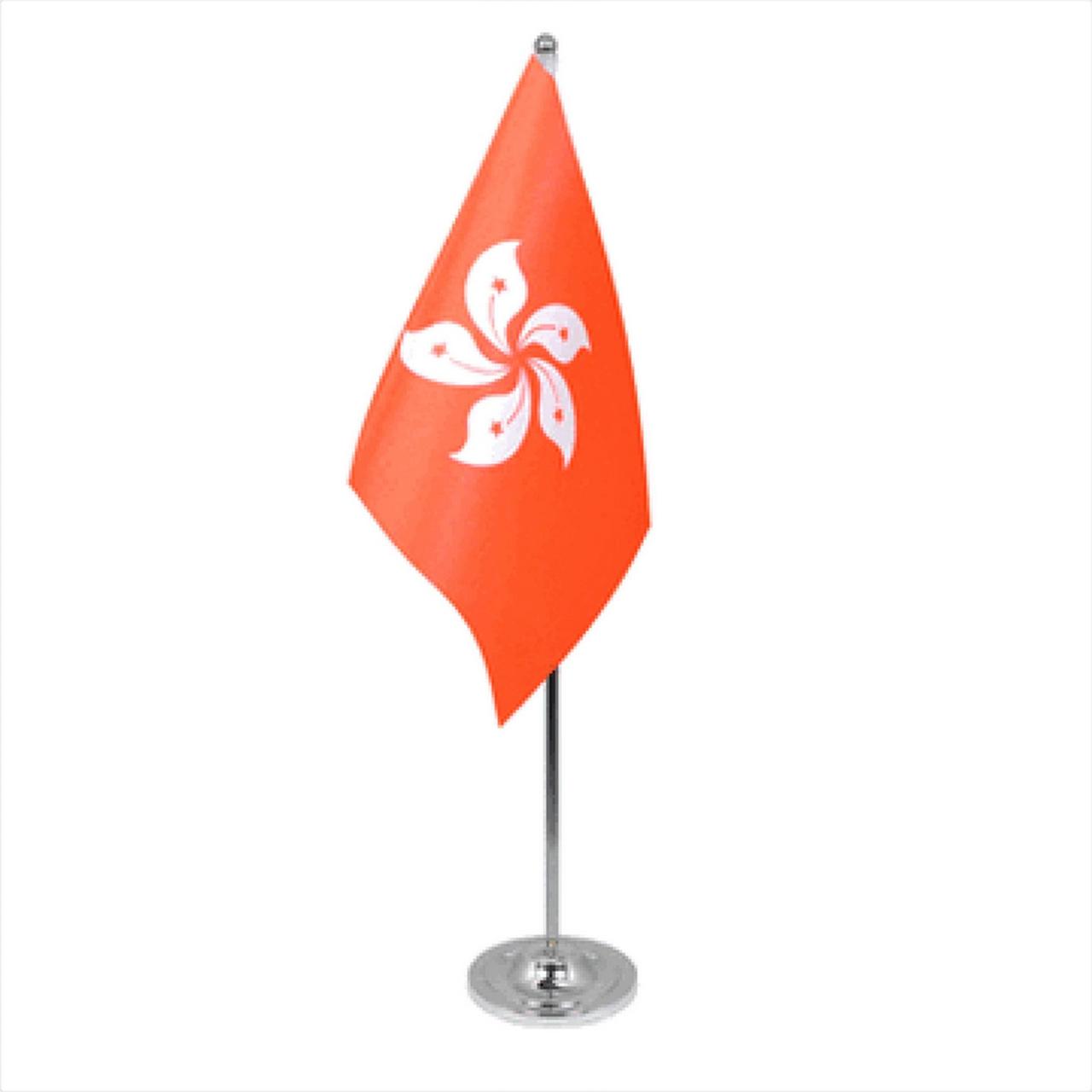 Государственный флаг Гонконга, размер: 15х22 см, материал: атлас - фото 1 - id-p98186498