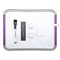 Доска магнитно маркерная, 21*28см, лак, 2 магнита, маркер, DELI, фото 6