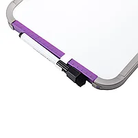 Доска магнитно маркерная, 21*28см, лак, 2 магнита, маркер, DELI, фото 5