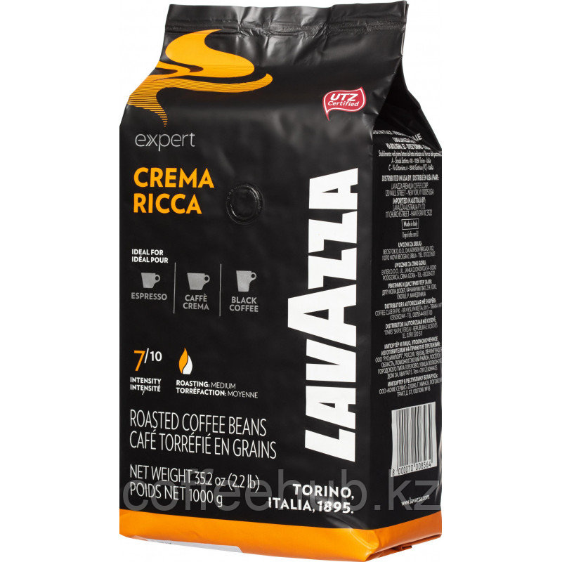 Кофе в зернах Lavazza Expert Crema Ricca 1000 г (1кг)