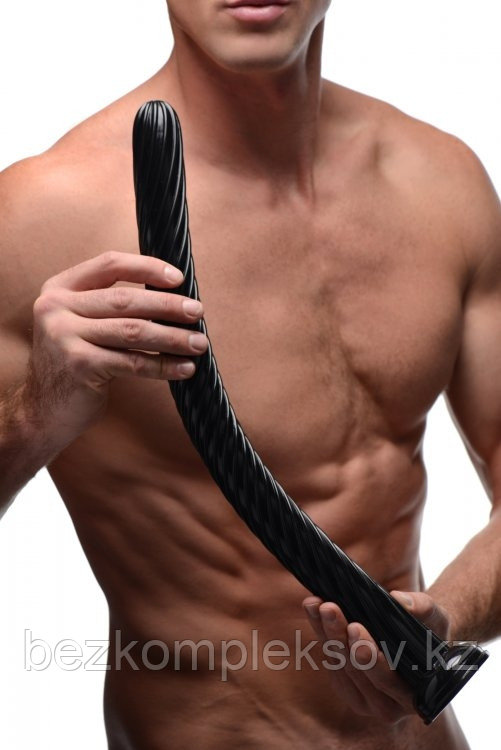 Большой анальный стимулятор-змея Hosed от Tom Of Finland, 50 см