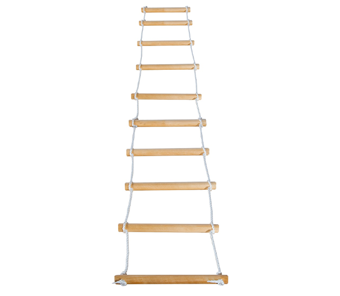 Лестница веревочная деревянная 2м Россия - фото 1 - id-p96124118