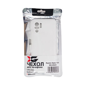 Чехол для телефона X-Game XG-HS23 для Redmi Note 10S Силиконовый Белый, фото 2