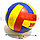 Мяч волейбольный Yongkai окружность 65 см желтый синий красный, фото 2
