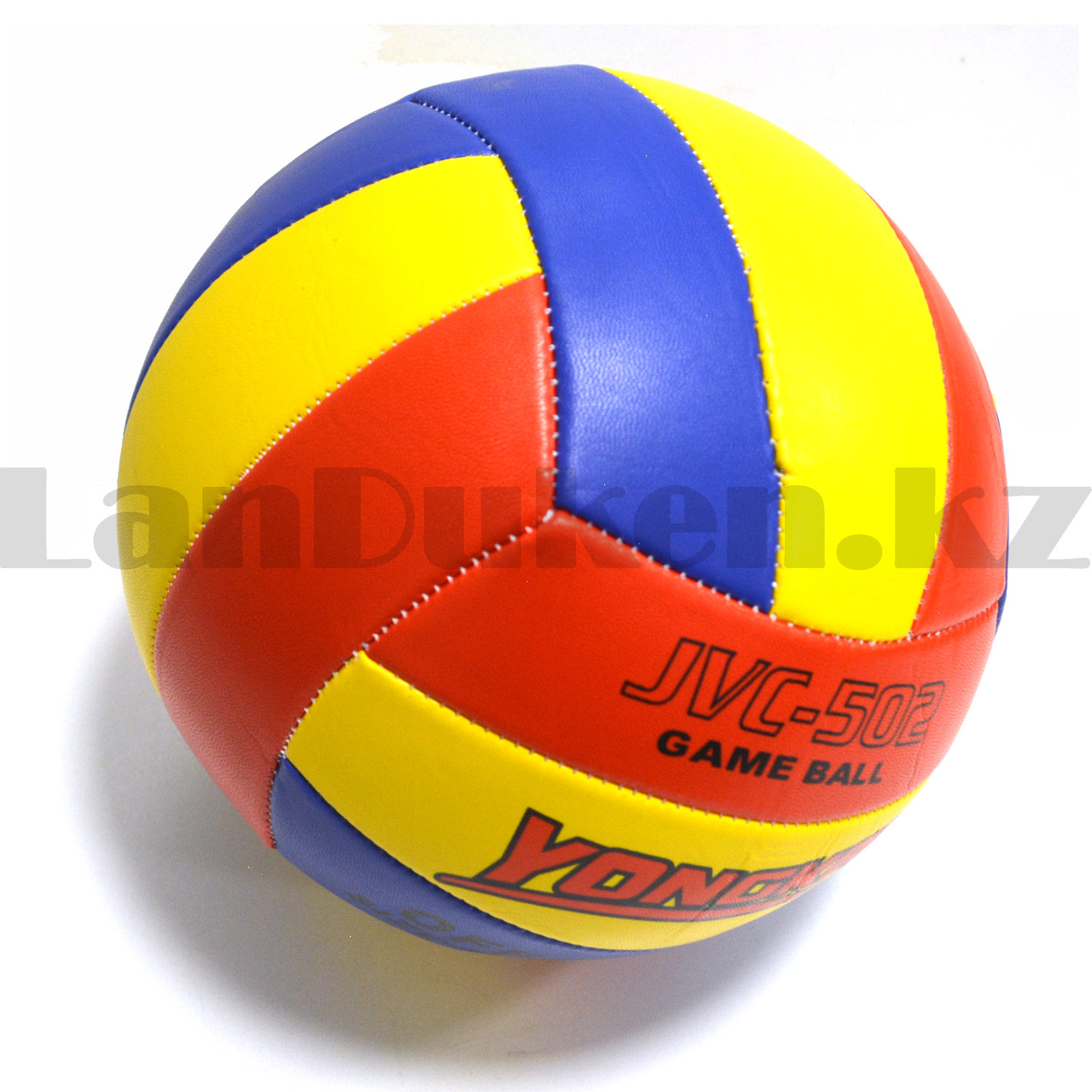 Мяч волейбольный Yongkai окружность 65 см желтый синий красный - фото 3 - id-p55908136