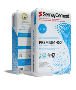 Цемент М-450 PREMIUM SemeyCement 50кг, фото 2
