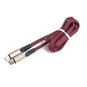 Интерфейсный кабель Awei Type-C to Lightning CL-119L 20W 9V 2.4A 1m Красный, фото 2