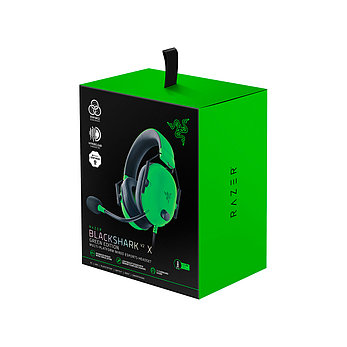 Гарнитура Razer Blackshark V2 X Green, фото 2