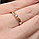 Золотое кольцо с бриллиантами 0.11Сt VS1/H, VG - Cut, фото 6