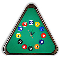 Часы Треугольник ясень/сукно (№1,Manchester 45 Yellow green ш1,98м)