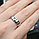 Золотое кольцо с бриллиантами 0.13Сt VS2/H, EX - Cut, фото 5