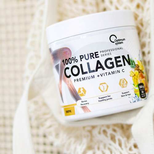Optimum System - Collagen powder 200гр/36порций в интернет-магазине  "Спортивное топливо"
