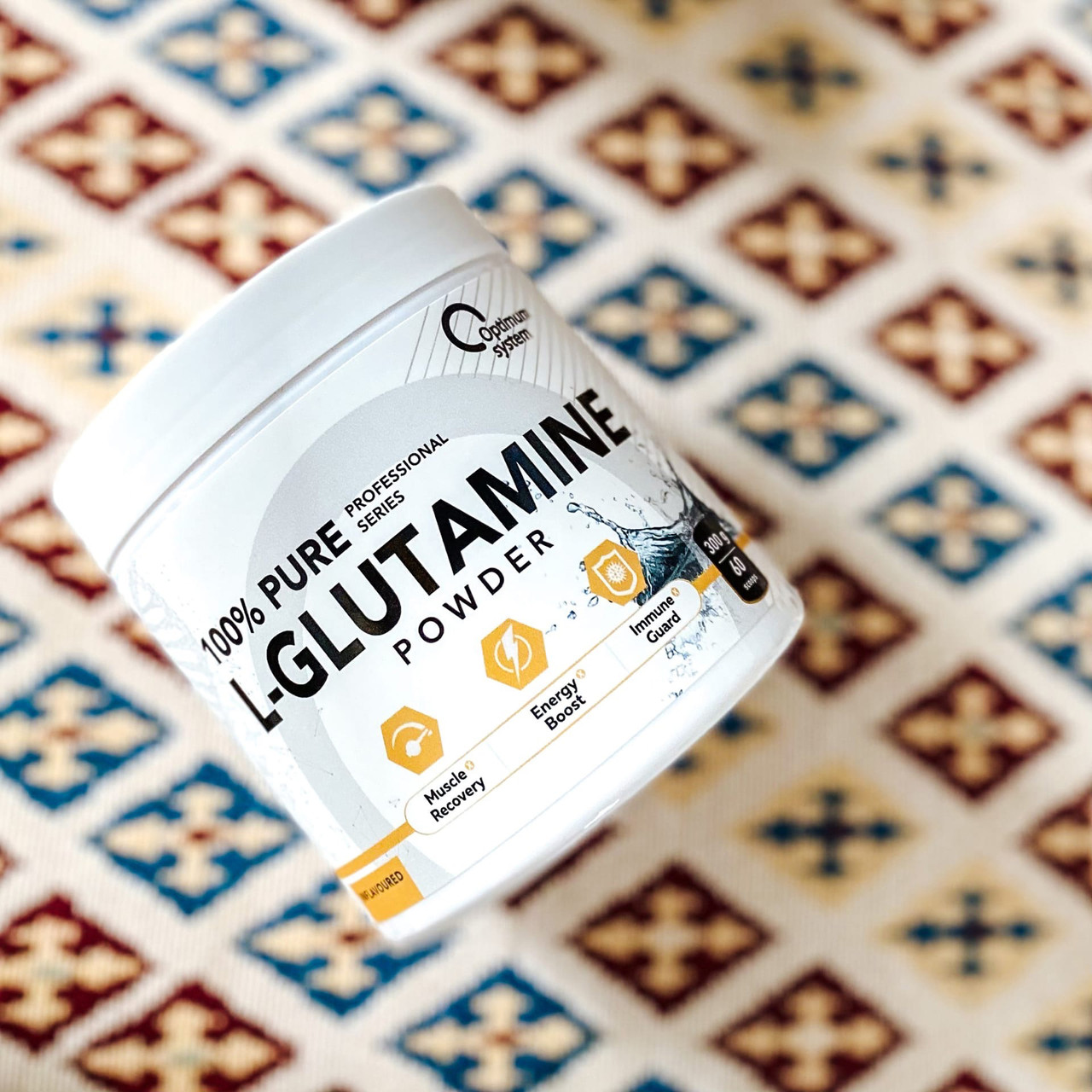 Optimum System - L-Glutamine 300гр/60порций