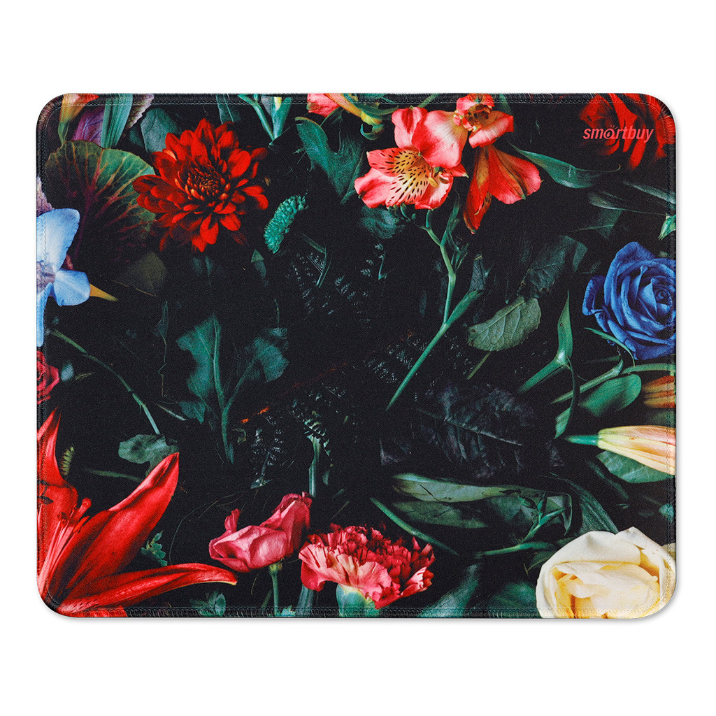 Коврик для мыши Smartbuy Flowers S-size