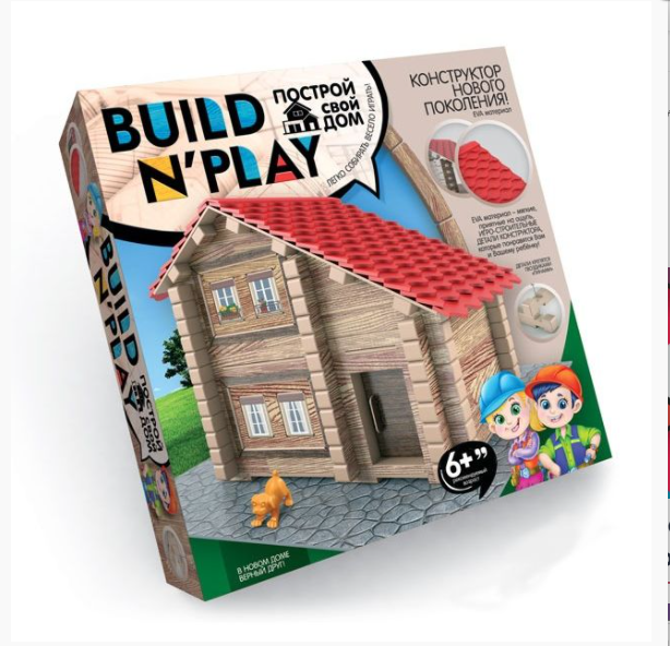 Конструктор Build N' Play - Построй свой дом