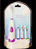 Зубная щётка ЭЛЕКТРИЧЕСКАЯ с насадками (С7086), фото 2