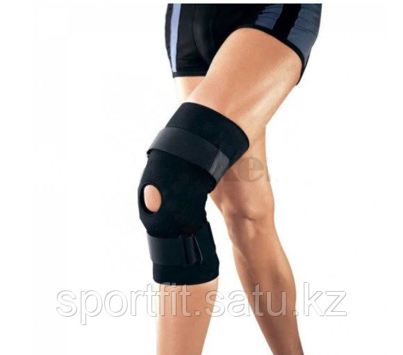 Бандаж для коленного сустава с фиксатором коленной чашечки KNEE - фото 3