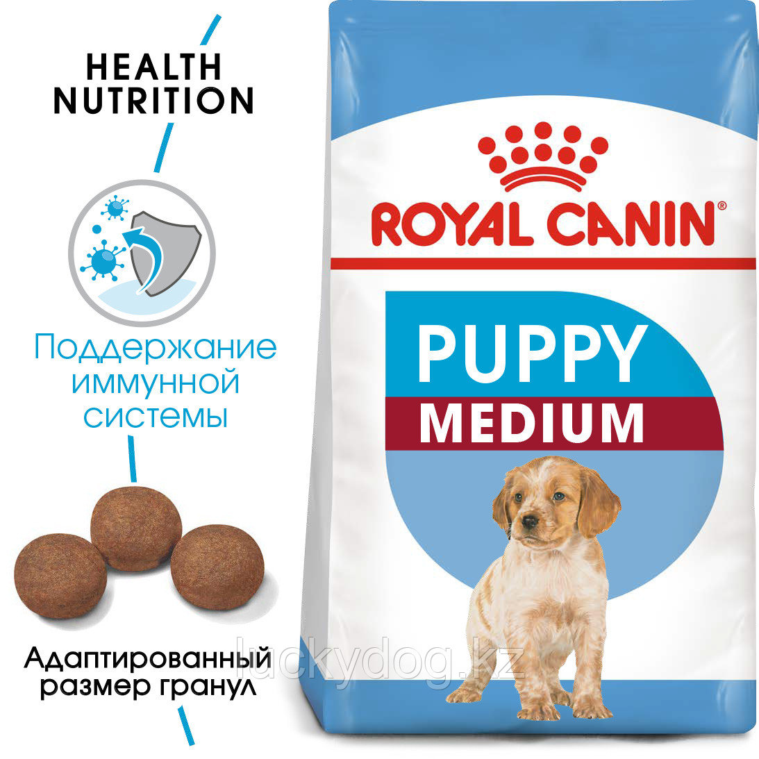 Royal Canin Puppy Medium (15 кг) Сухой Корм для щенков собак средних размеров - фото 2 - id-p3533575