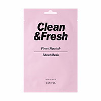 Eunyul Clean&Fresh Тканевая маска для лица укрепляющая Firm/Nourish Sheet Mask / 20 мл.