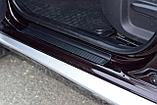 Накладки в проем передних дверей (2 шт) (ABS) RENAULT Duster 2012-2020, фото 4