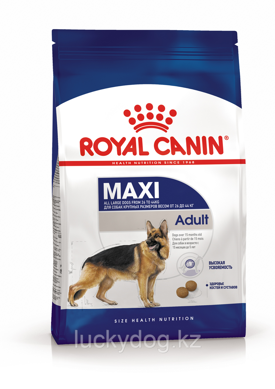 Royal Canin Maxi Adult (15 кг) Сухой корм для взрослых собак крупных размеров - фото 1 - id-p3534166