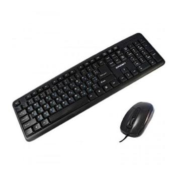 Набор клавиатура и мышь CROWN CMMK-856