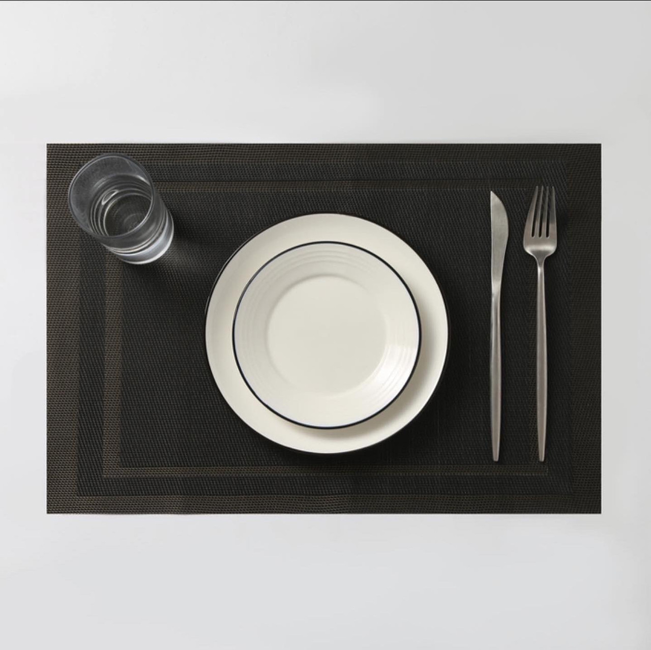 Салфетка кухонная «Окно», 45×30 см, цвет тёмно-коричневый