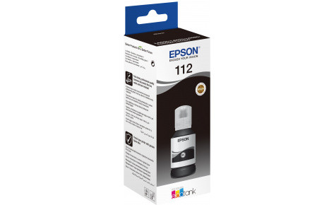 Epson C13T06C14A Контейнер с черными чернилами 112 EcoTank для L11160 / L15150 / L15160 / L6490 / L6550 - фото 1 - id-p98199518