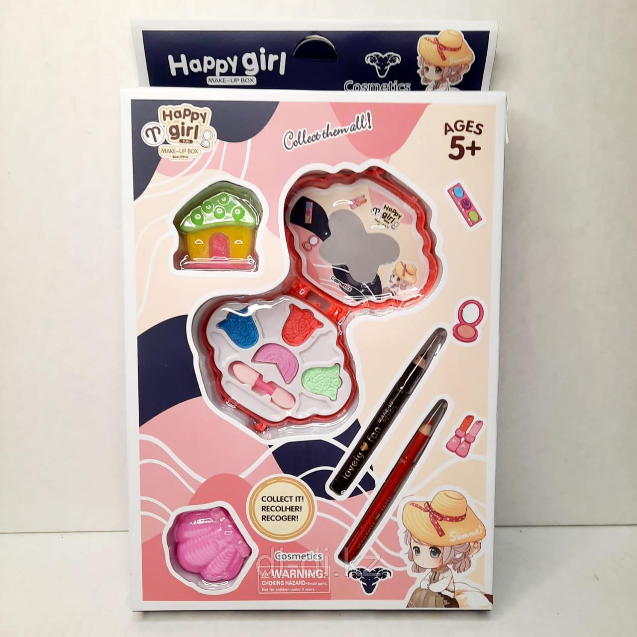 Косметика "Happy girl/Make-up box"(звездочка, ракушка, бабочка) в асс MY30088-85