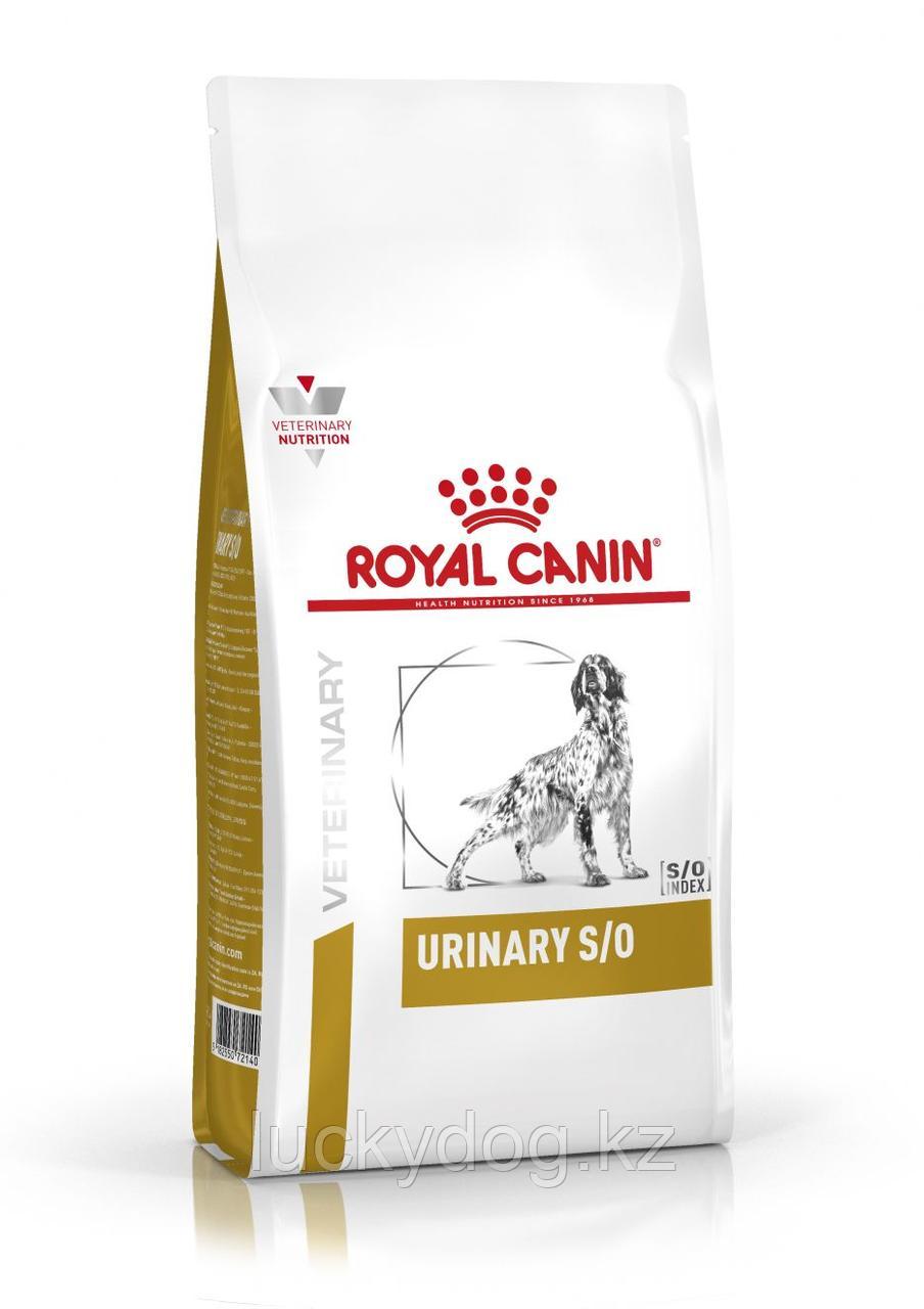 Royal Canin Urinary S/O (2кг) Сухой корм для собак при мочекаменной болезни, 2 кг