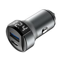 Зарядное устройство автомобильное OLMIO АЗУ 36W USBx2 6A QC3.0 Type-C PD черный TAK24914 Зарядное устройство автомобильное OLMIO АЗУ 36W USBx2 6A QC3.0 Type-C PD черный