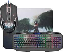 Комплект игровой Defender Reaper MKP-018 RU мышь+клавиатура+ковер