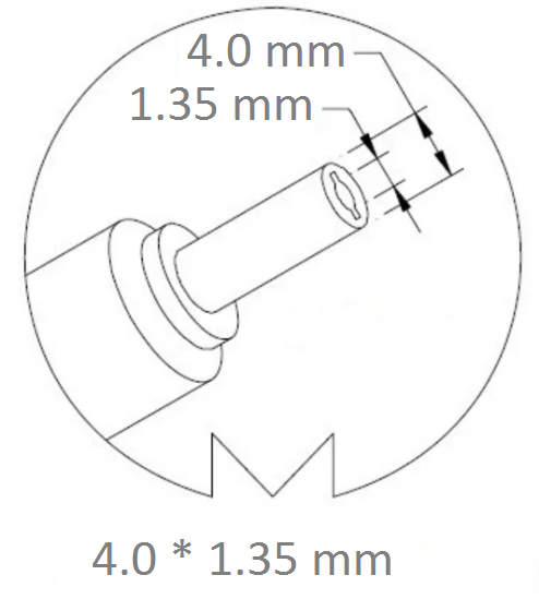 Блок питания для ноутбука Asus 19V 3.42A, 65W, 4.0x1.35 mm - фото 2 - id-p98202688