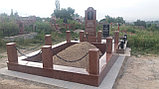 Памятник из гранита фигурный зеленый, Алатагыл, фото 4
