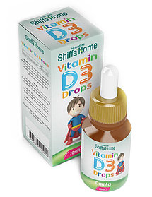 Витамин ДD3 для детей с 0 Shiffa Home (20 мл.) Турция
