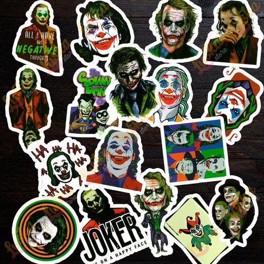 Упаковка стикеров [DC - Джокер] (id 98206327)